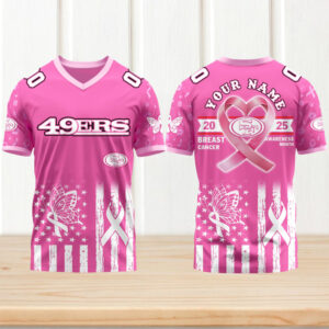 49ers x Breast Cancer Awareness Month NFL Gameday Jersey