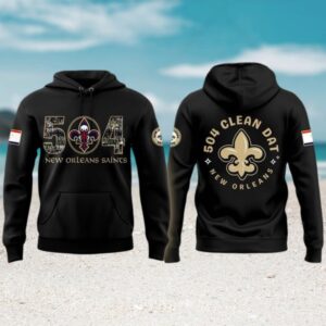 504 Strong Saints, Clean Dat NFL Hoodie 504 Strong Saints, Clean Dat NFL Hoodie