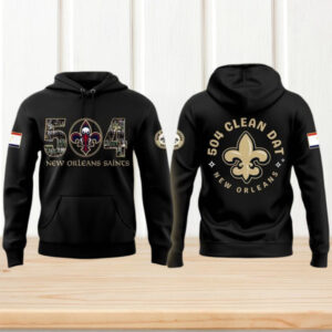 504 Strong Saints, Clean Dat NFL Hoodie
