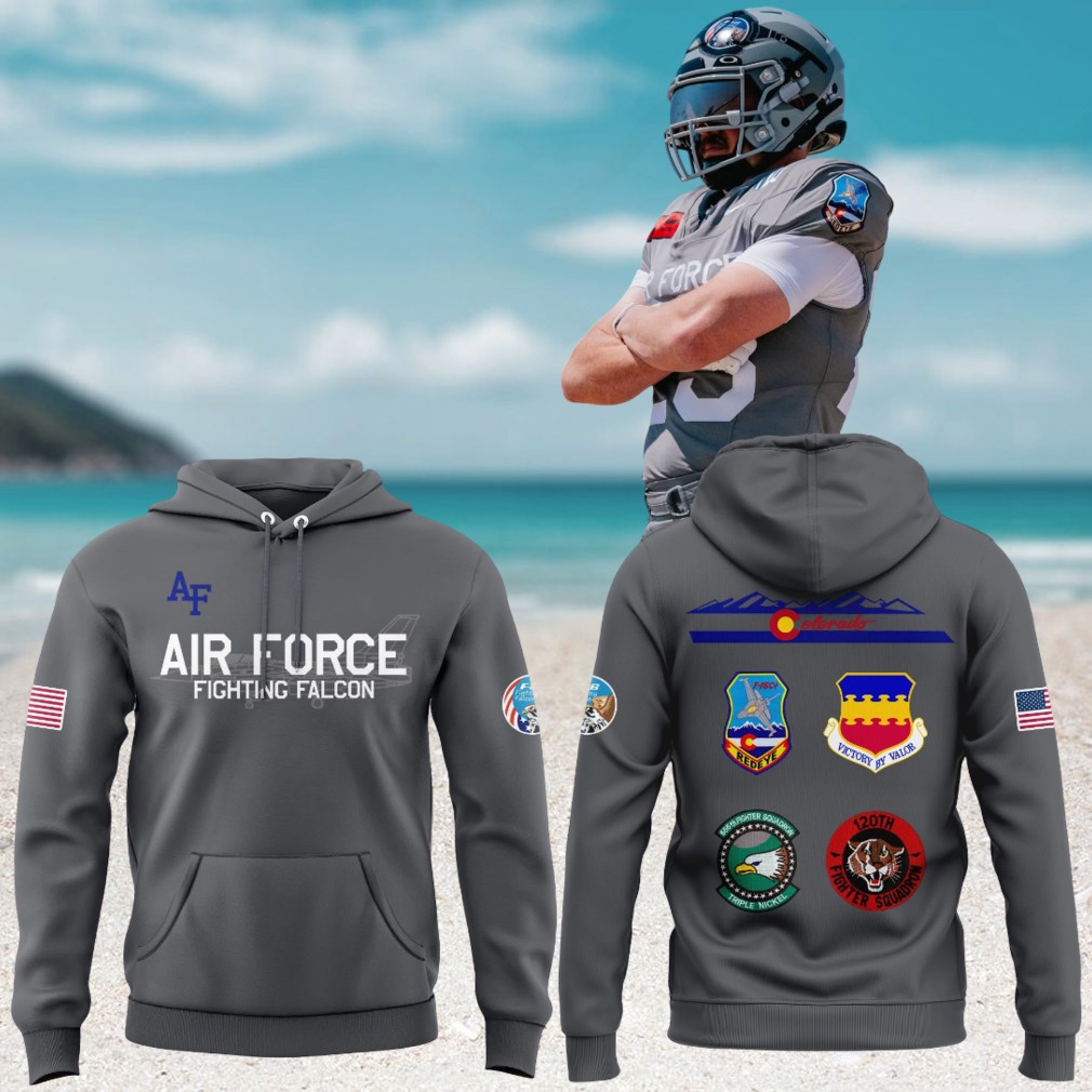 Air Force Falcons F16 NFL Football Fan Hoodie Air Force Falcons F16 NFL Football Fan Hoodie