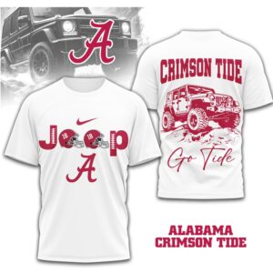 Alabama Crimson Tide Jeep Go Tide Off Road Fan Spirit Shirt