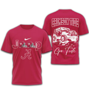 Alabama Crimson Tide Jeep Go Tide Off Road Fan Spirit Shirt