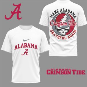 Alabama Crimson Tide Official Grateful Game Day 3D Shirt Alabama Crimson Tide Official Grateful Game Day 3D Shirt