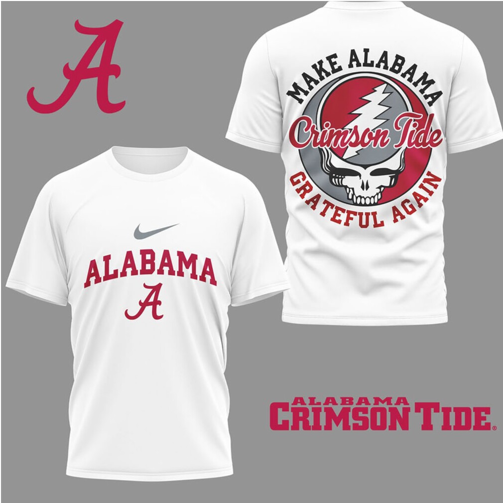 Alabama Crimson Tide Official Grateful Game Day 3D Shirt Alabama Crimson Tide Official Grateful Game Day 3D Shirt
