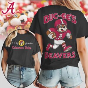Alabama Crimson Tide Official NCAA Buc ee’s Beavers Women's Shirt
