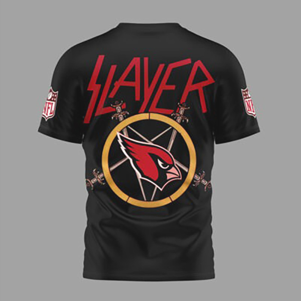 Arizona Cardinals Game Day 2026 Official NFL Slayer 3D Shirt Arizona Cardinals Game Day 2026 Official NFL Slayer 3D Shirt