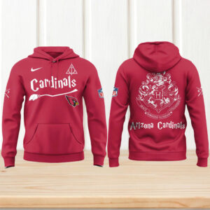 Arizona Cardinals Harry Potter Night 2025 Hogwarts Crest Hoodie