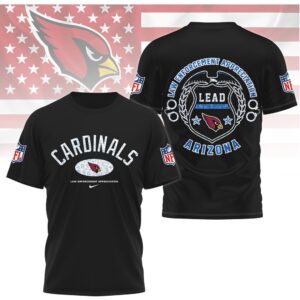 Arizona Cardinals Law Enforcement Appreciation T Shirt