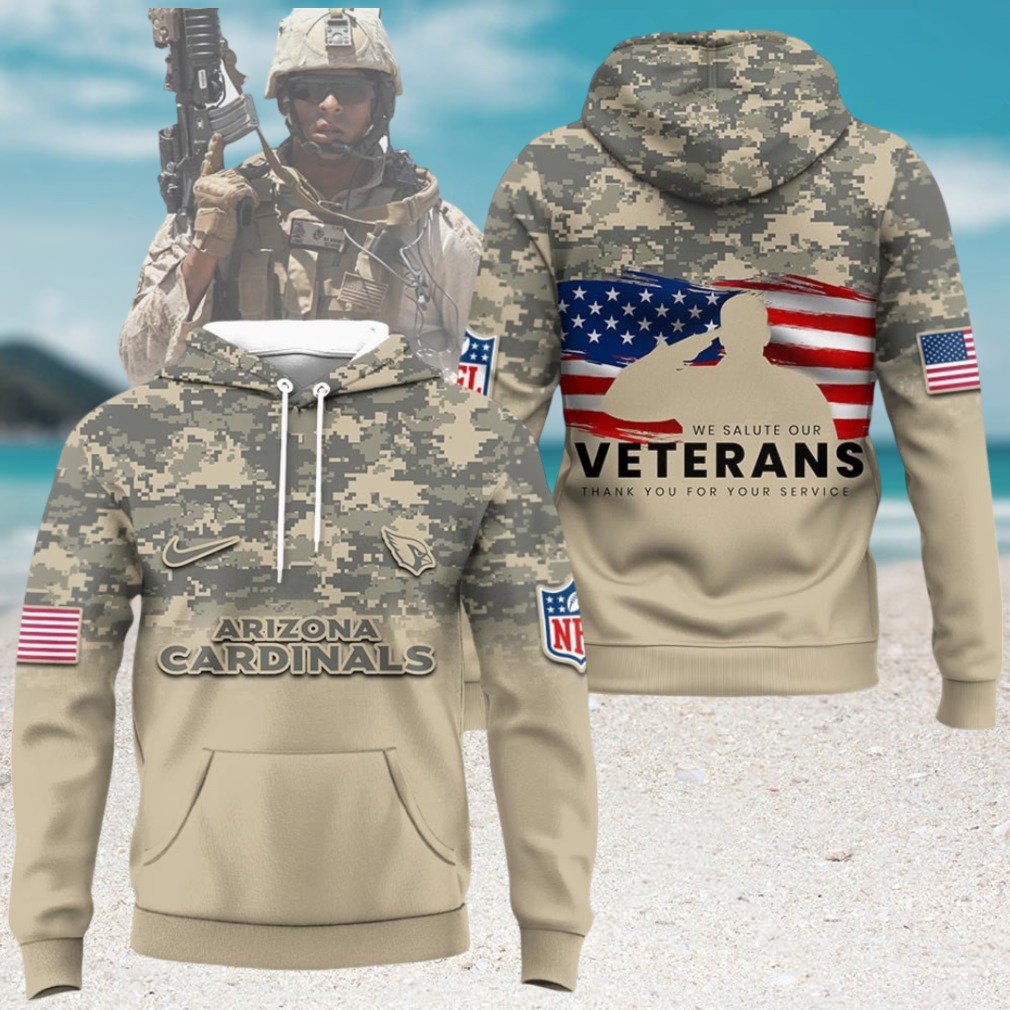 Arizona Cardinals NFL Thank You For Your Service Hoodie Arizona Cardinals NFL Thank You For Your Service Hoodie