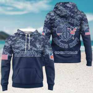 Arizona Cardinals NFL US Navy Hoodie Arizona Cardinals NFL US Navy Hoodie
