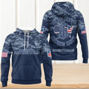 Arizona Cardinals NFL US Navy Hoodie