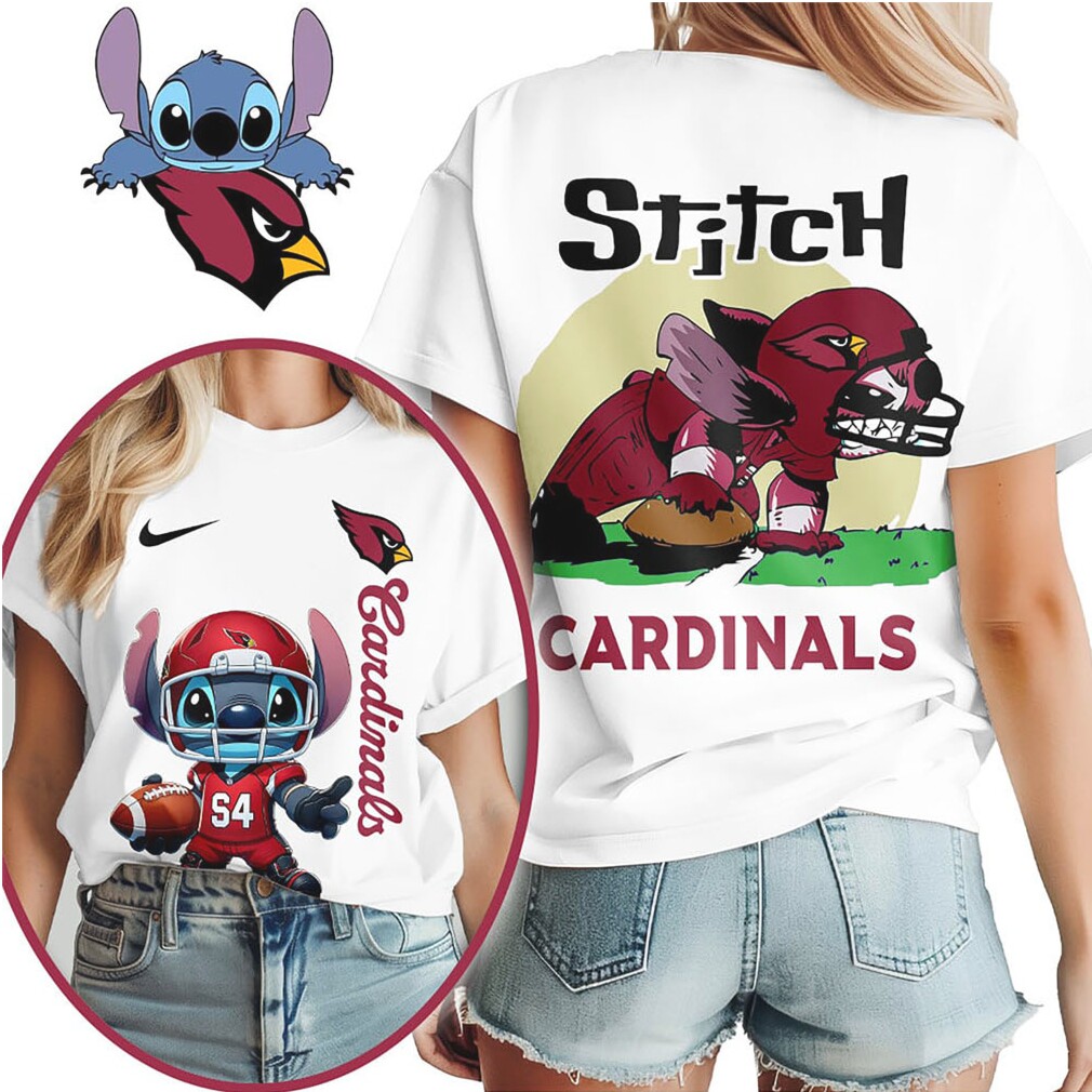 Arizona Cardinals Official NFL Stitch 3D Shirt Arizona Cardinals Official NFL Stitch 3D Shirt