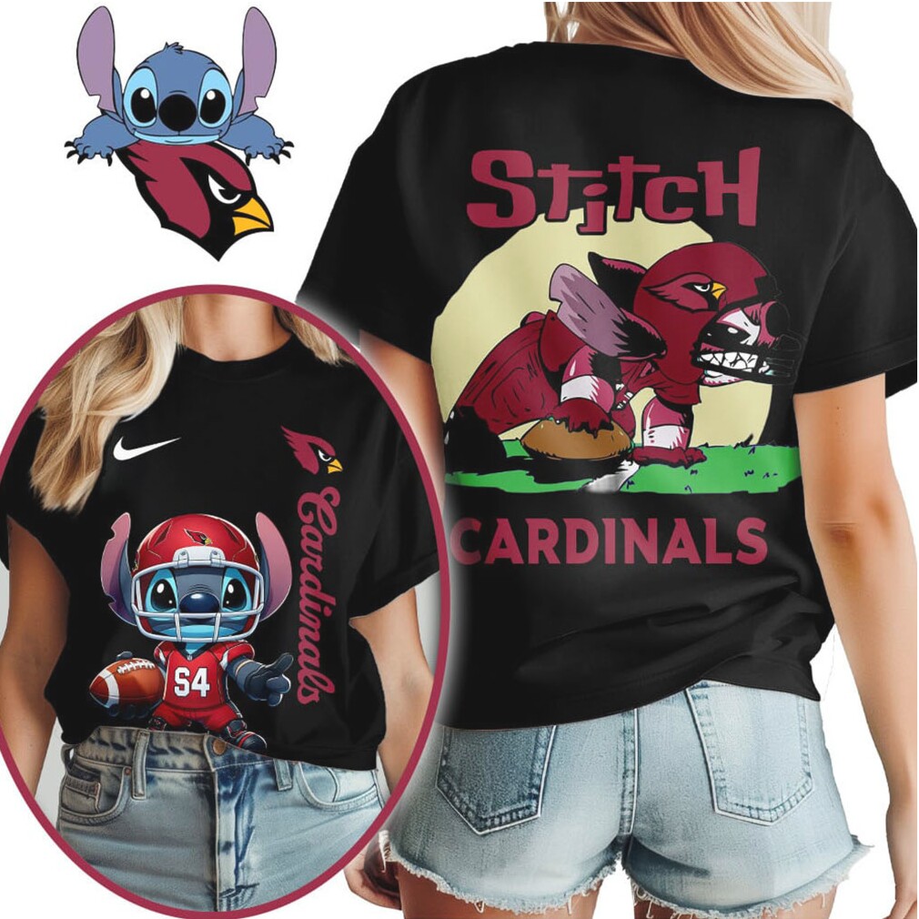 Arizona Cardinals Official NFL Stitch 3D Shirt Arizona Cardinals Official NFL Stitch 3D Shirt
