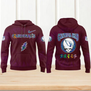 Arizona Cardinals x Grateful Dead NFL Football Hoodie