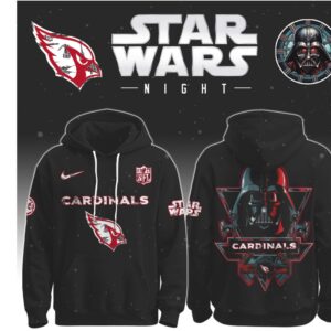 Arizona Cardinals x Star Wars Darth Vader Night NFL Hoodie