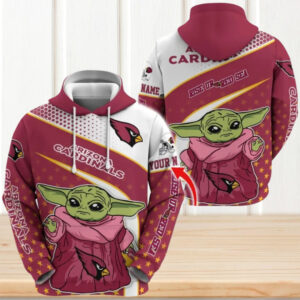 Arizonas Team Cardinals Funny Cartoon Characters Hoodie