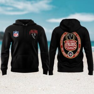 Atlanta Falcons 2025 NFL Berlin Game Black Hoodie Atlanta Falcons 2025 NFL Berlin Game Black Hoodie