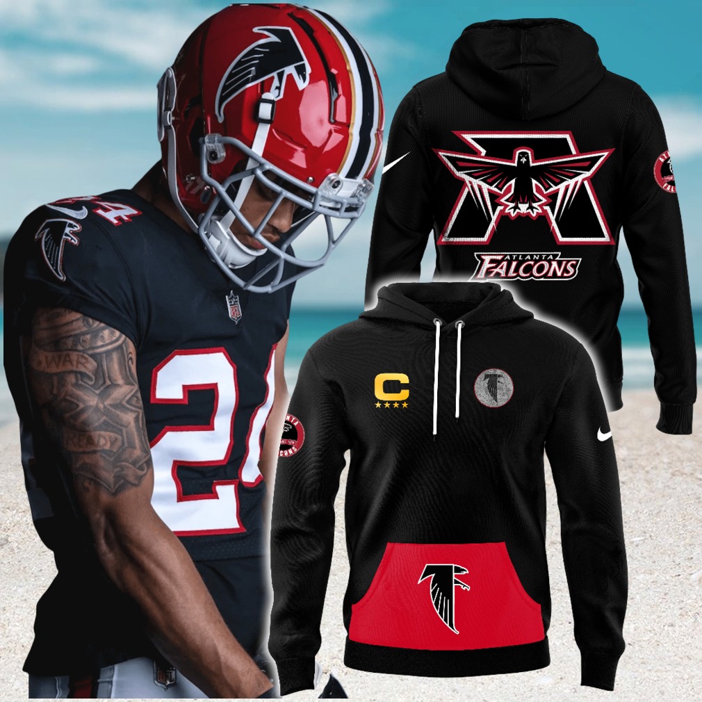 Atlanta Falcons Alternate Helmet Pullover Hoodie Atlanta Falcons Alternate Helmet Pullover Hoodie