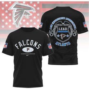 Atlanta Falcons Law Enforcement Appreciation LEAD T Shirt