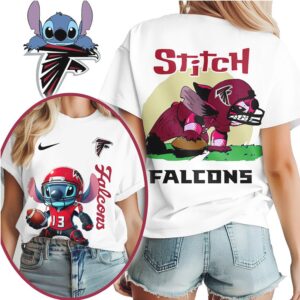Atlanta Falcons Official NFL Stitch 3D Shirt Atlanta Falcons Official NFL Stitch 3D Shirt