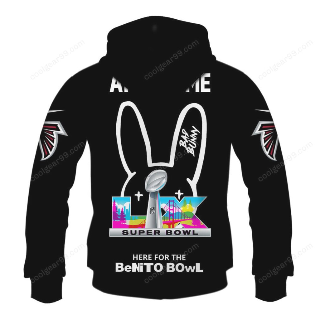 Atlanta Falcons x Bad Bunny Super Bowl 2026 Limited Edition Hoodie Atlanta Falcons x Bad Bunny Super Bowl 2026 Limited Edition Hoodie