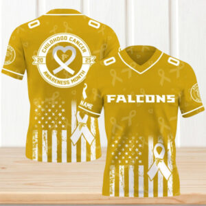 Atlanta Falcons x National Childhood Cancer Awareness Month NFL Gameday Jersey