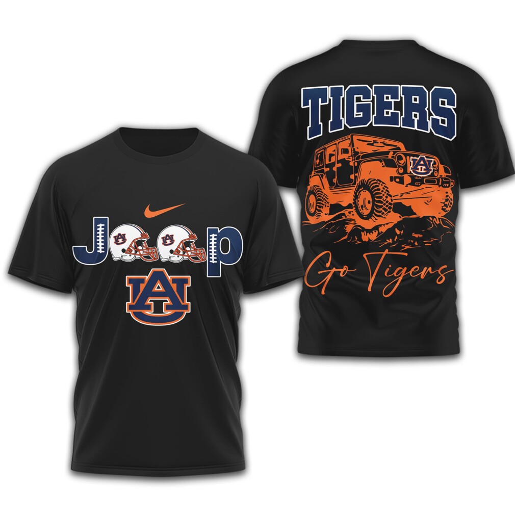 Auburn Tigers Jeep Off Road Style Gameday Fan Spirit Apparel Shirt Auburn Tigers Jeep Off Road Style Gameday Fan Spirit Apparel Shirt