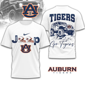 Auburn Tigers Jeep Off Road Style Gameday Fan Spirit Apparel Shirt