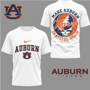 Auburn Tigers Official Grateful Game Day 3D Shirt Auburn Tigers Official Grateful Game Day 3D Shirt