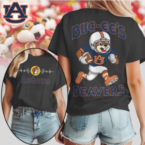 Auburn Tigers Official NCAA Buc ee’s Beavers Shirt