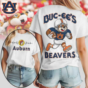 Auburn Tigers Official NCAA Buc ee’s Beavers Shirt