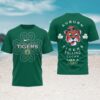 Clemson Tigers St. Patrick’s Day Lucky Like A Tiger Green Clover T Shirt Clemson Tigers St. Patrick’s Day Lucky Like A Tiger Green Clover T Shirt