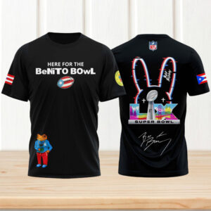 Bad Bunny Benito Bowl Super Bowl LX Halftime Show Performance Fan T Shirt Bad Bunny Benito Bowl Super Bowl LX Halftime Show Performance Fan T Shirt