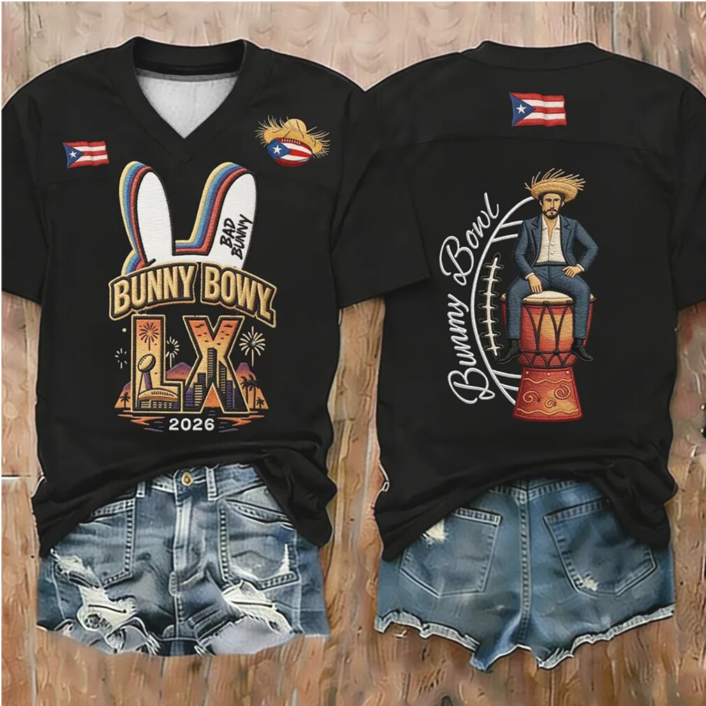 Bad Bunny Bunny Bowl LX 2026 Benito NFL Jersey Bad Bunny Bunny Bowl LX 2026 Benito NFL Jersey