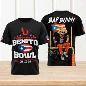 Bad Bunny Jacksonville Jaguars Benito Bowl Super Bowl LIX Fan T Shirt