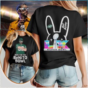 Bad Bunny New York Jets Benito Bowl Super Bowl LIX Vintage Style Shirt Bad Bunny New York Jets Benito Bowl Super Bowl LIX Vintage Style Shirt