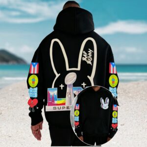 Bad Bunny Puerto Rico Un Verano Sin Ti Super Bowl Hoodie Bad Bunny Puerto Rico Un Verano Sin Ti Super Bowl Hoodie
