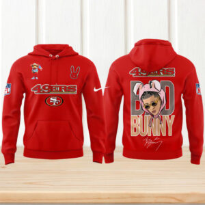 Bad Bunny Super Bowl 49ers NFL Hoodie