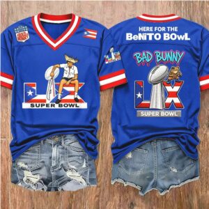 Bad Bunny Super Bowl LIV Benito Bowl NFL 2026 Jersey Bad Bunny Super Bowl LIV Benito Bowl NFL 2026 Jersey