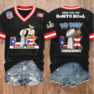 Bad Bunny Super Bowl LIV Benito Bowl NFL 2026 Jersey