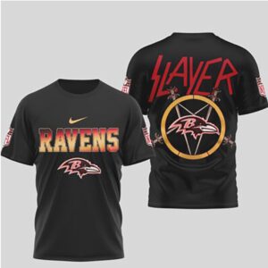 Baltimore Ravens Game Day 2026 Official NFL Slayer 3D Shirt 190126