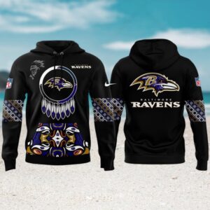Baltimore Ravens Native American Heritage Month Game Day NFL Football Hoodie Baltimore Ravens Native American Heritage Month Game Day NFL Football Hoodie