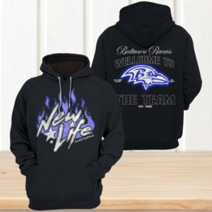 Baltimore Ravens New Life Game Day NFL Football Hoodie