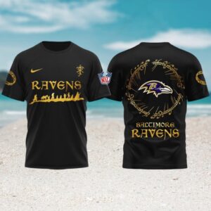 Baltimore Ravens x Lord of the Rings Game Day NFL Football Jersey Baltimore Ravens x Lord of the Rings Game Day NFL Football Jersey