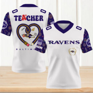 Baltimore Ravens x Teacher Football Gameday Jersey