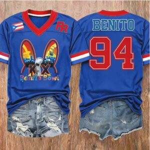 Benito 94 Bowl Mesh Football Bad Bunny 2026 Jersey