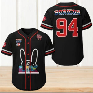 Boricua 94 Puerto Rico Baseball Custom Sports Fan Team Apparel Jersey