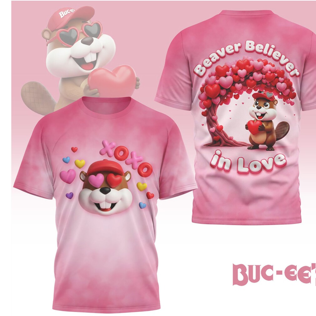 Buc ee’s Beaver Believer Valentine Pink Tie Dye Graphic Shirt XOXO Love T Shirt Buc ee’s Beaver Believer Valentine Pink Tie Dye Graphic Shirt XOXO Love T Shirt