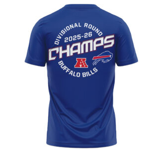 Buffalo Bills Divisional Round 2025 26 Champs NFL T Shirt