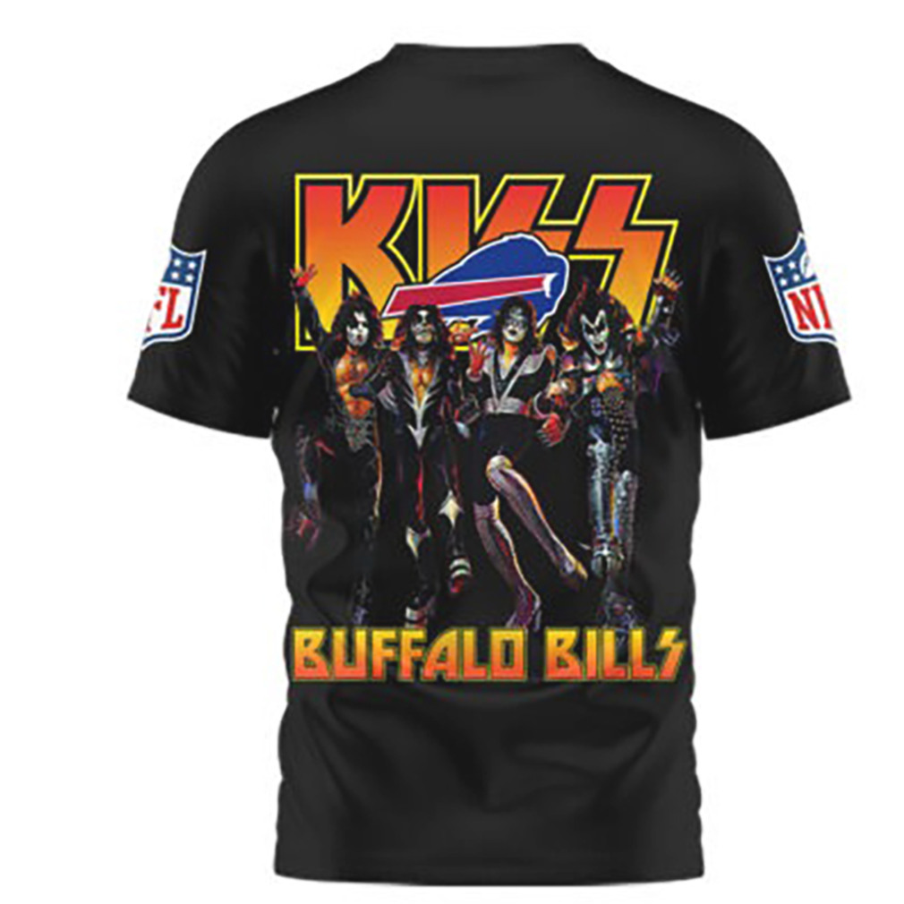 Buffalo Bills Game Day 2026 Official NFL Kiss Band 3D Shirt Buffalo Bills Game Day 2026 Official NFL Kiss Band 3D Shirt